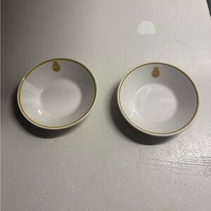 Canadian Armed Forces dessert bowls.